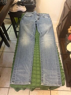 Aeropostale Men's Light Blue Relaxed Fit Jeans